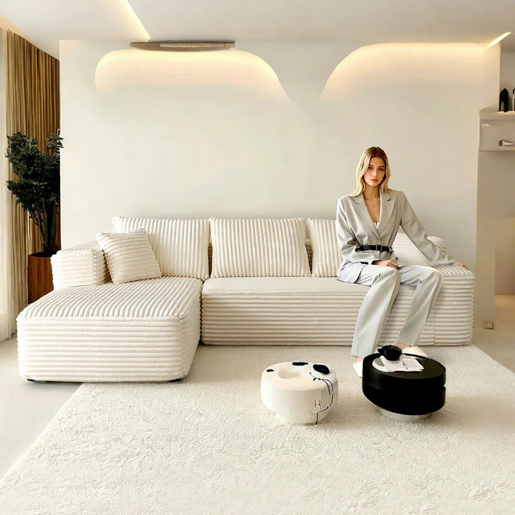 Modern Design Modular Living Room Magical Compression Sofa L Shape Luxury Compression Sofa Couch Compressed