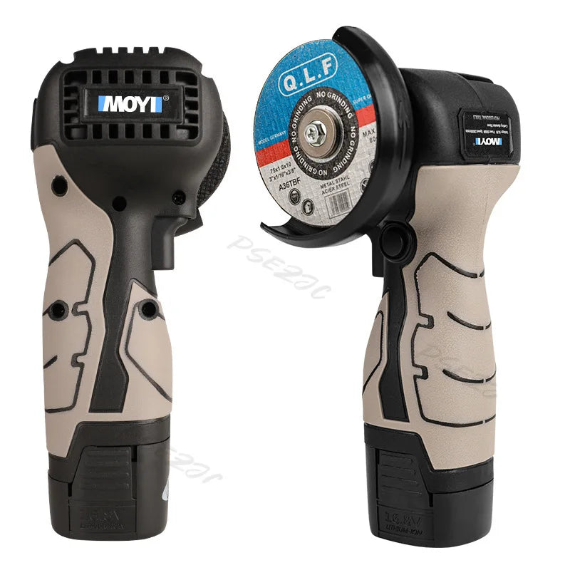 Household Mini Angle Grinder Polishing Machine 16.8V Lithium Battery Small Cutting Machine Handheld