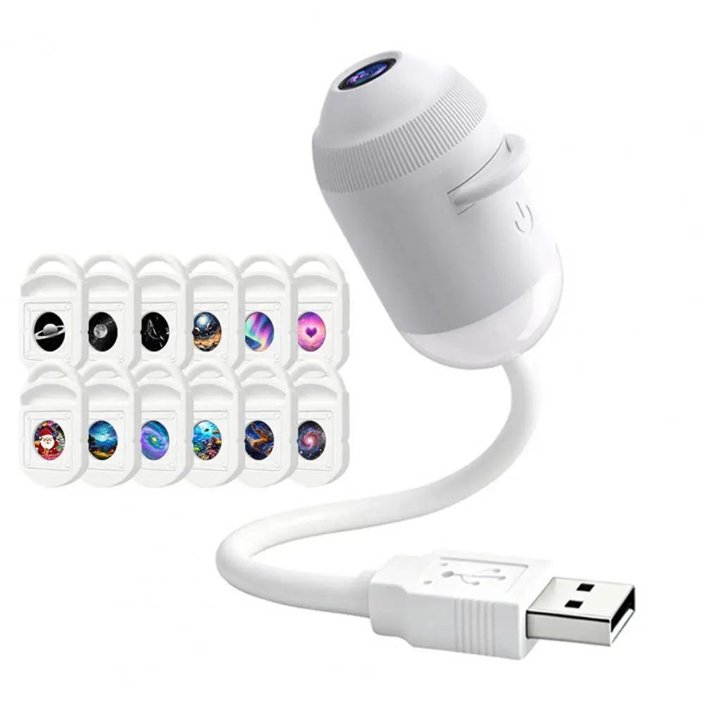 Car Roof Galaxy Night Light USB Star Projector Light 24 in 1 Touch Control Flexible Hose For Bedroom Auto Atmosphere Lamp