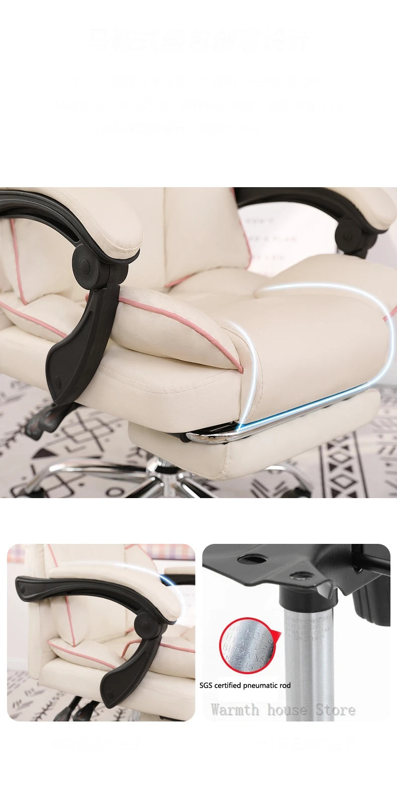New Gaming Chair with Footrest Lift Up Game Chair High Quality Ergonomic Chair Home Furniture office computer chair gamer chair