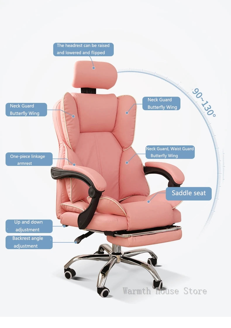 New Gaming Chair with Footrest Lift Up Game Chair High Quality Ergonomic Chair Home Furniture office computer chair gamer chair