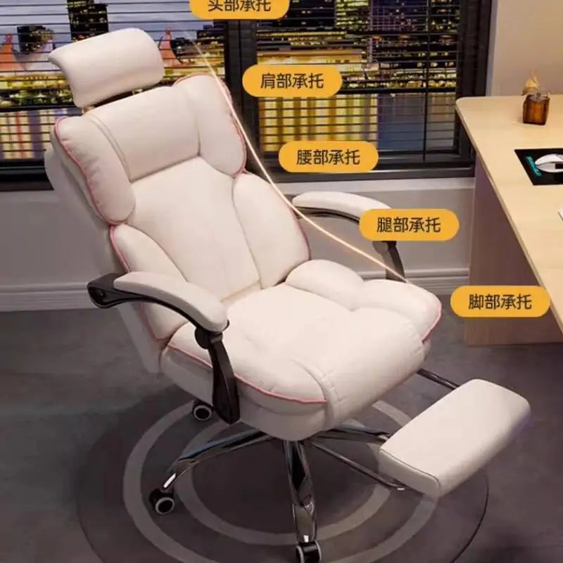 Gameing Mobile Ergonomic Chair Office Chair Recliner Study Computer Bedroom Accent Sillas Office De Oficina Office Furniture