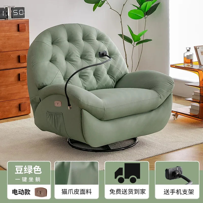 Massage Double Heating Sofa Rocking USB Mobile Phone Bracket Sofa Chair Lounges Single Modern Canape Salon Living Room Furniture