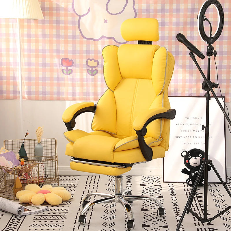 New Gaming Chair with Footrest Lift Up Game Chair High Quality Ergonomic Chair Home Furniture office computer chair gamer chair
