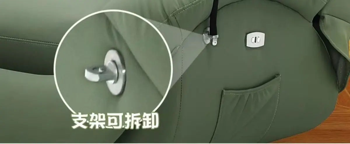 Lazy sofa sleepable and reclining living room bedroom sofa recliner multi-functional rotatable small  single sofa