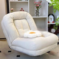 Ergonomic Rocking Recliner Chair Single Seat Sofa Lounger Comfortable Leisure Seat for Living Room Bedroom Balcony Home
