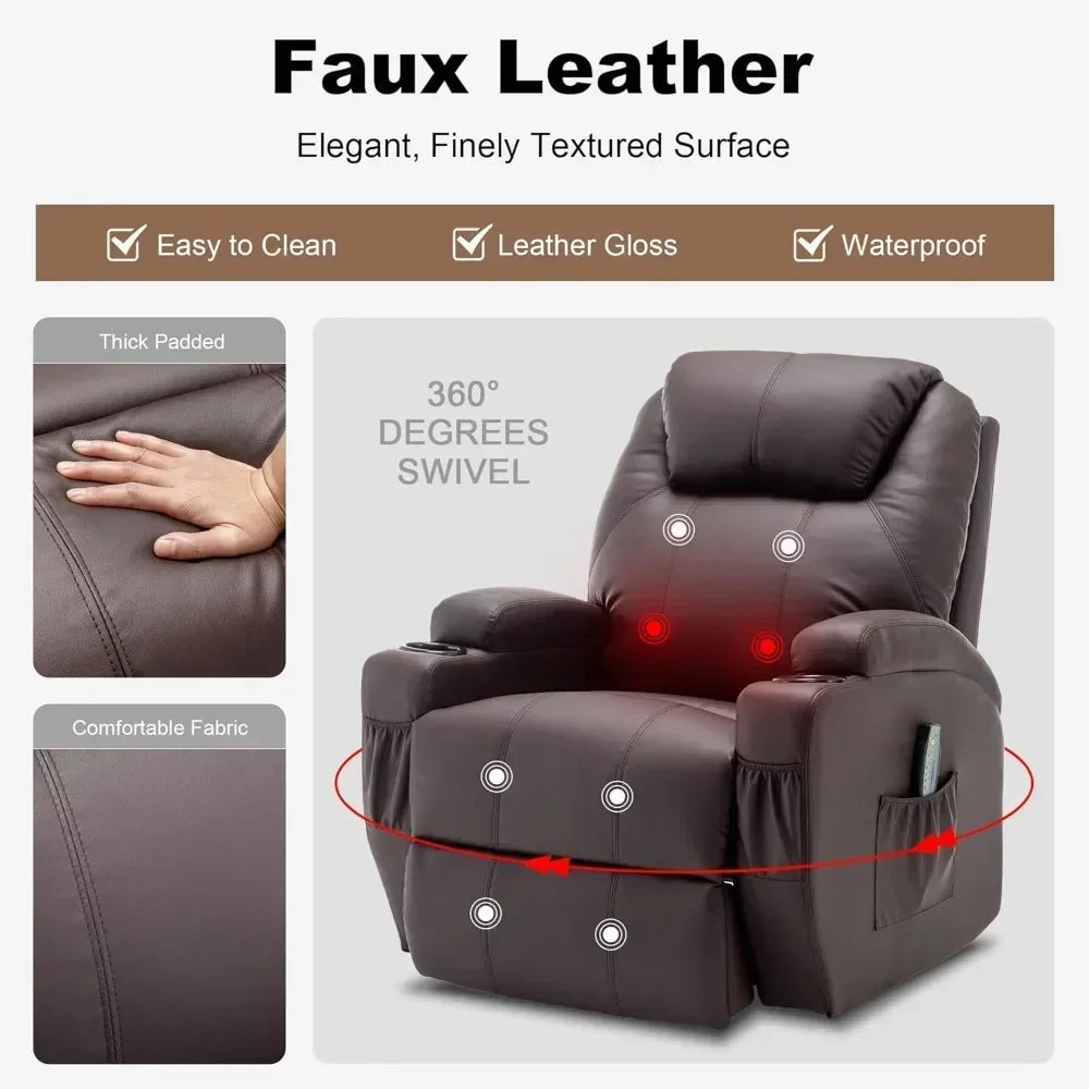 Luxury 360° Massage Recliner