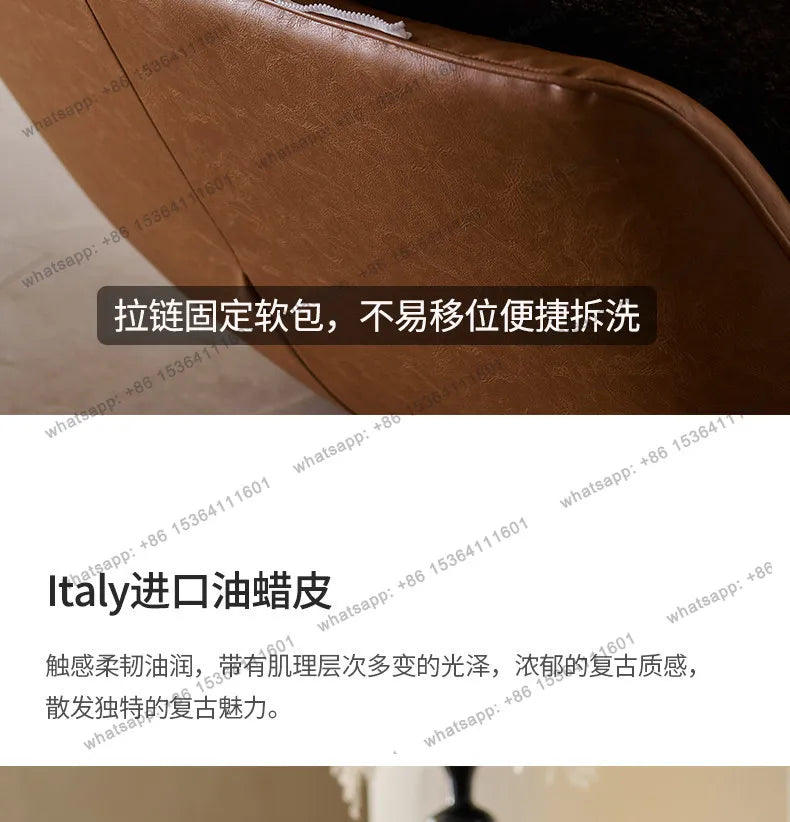 Nordic creative modern minimalist living room leisure chair sofa lazy sofa bedroom senior chair