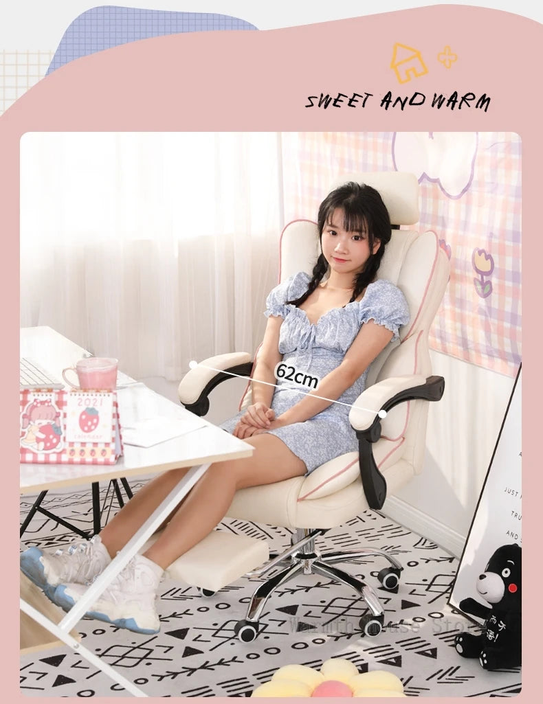New Gaming Chair with Footrest Lift Up Game Chair High Quality Ergonomic Chair Home Furniture office computer chair gamer chair