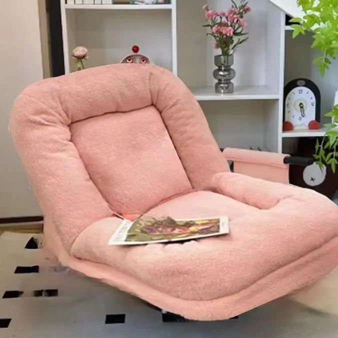Ergonomic Rocking Recliner Chair Single Seat Sofa Lounger Comfortable Leisure Seat for Living Room Bedroom Balcony Home