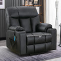 Extra Wide Lift Chair with Heat and Massage, Faux Leather Power Lift Recliner Massage Chair for Adults Elderly,, Customized