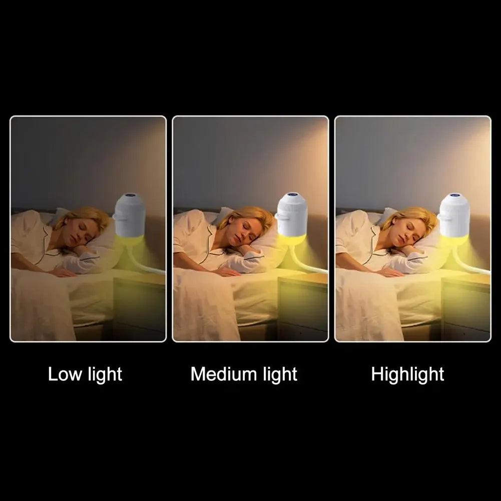 USB Starry Sky Projector Lamp 2 in 1 Night Light with Touch Control Adjustable Brightness Clear HD Image for Bedroom Decor Gift