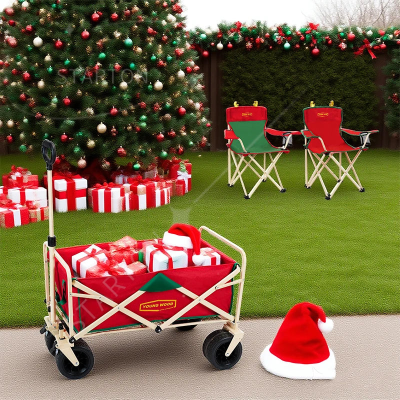 multifunctional vehicle shopping beach foldabl Foldable portable picnic outdoor camping vehicle camping chair heavy-duty folding