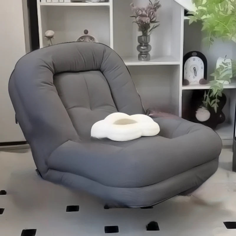 Ergonomic Rocking Recliner Chair Single Seat Sofa Lounger Comfortable Leisure Seat for Living Room Bedroom Balcony Home