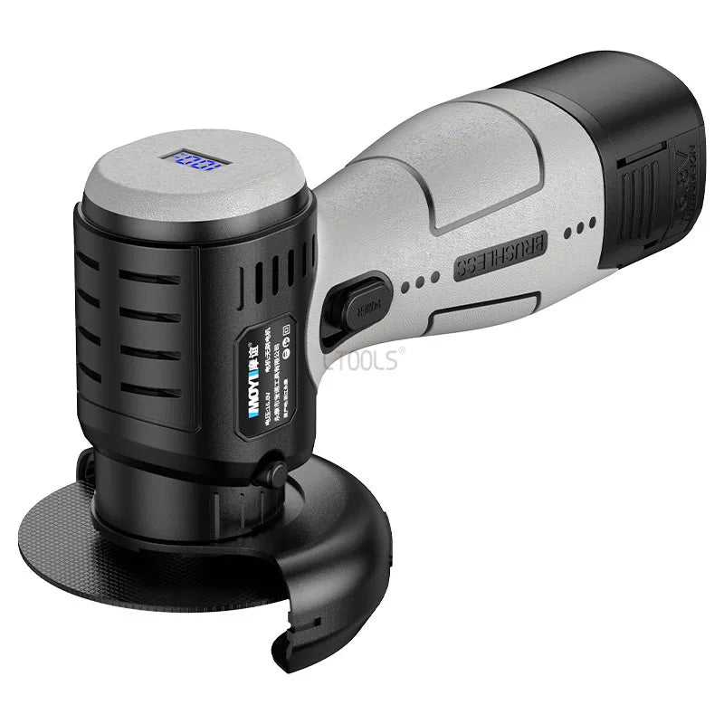 Self-locking Brushless Angle Grinder 16.8V Mini Lithium Battery Cutting Machine Double Thickened Shield Electric Angle Grinder