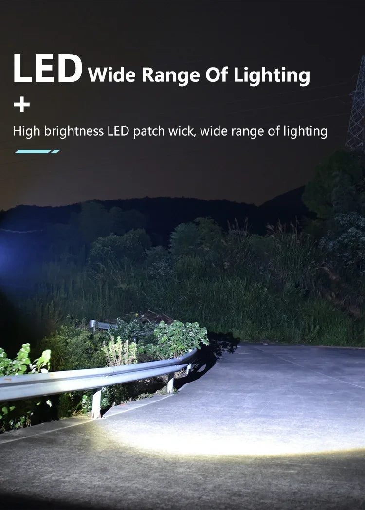 Most Powerful XHP70 LED Searchlight Solar Work Light Outdoor Multifunctional LED Flashlight USB Rechargeable Camping Lantern