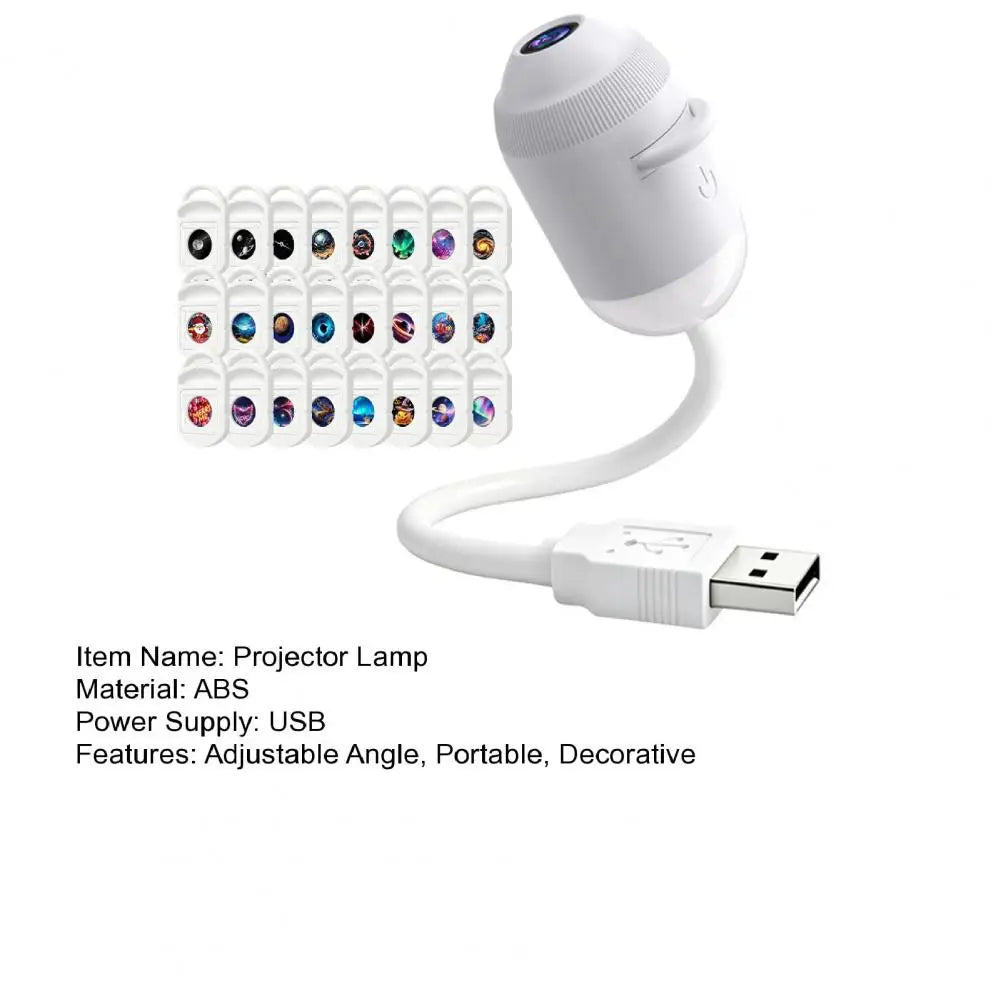 Car Roof Galaxy Night Light USB Star Projector Light 24 in 1 Touch Control Flexible Hose For Bedroom Auto Atmosphere Lamp