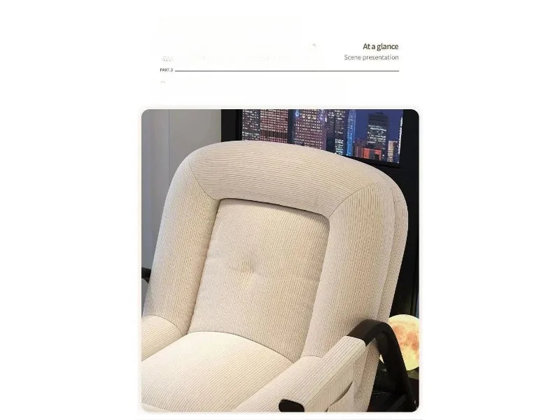 Lazy Rocking Chair Househol/d Living Room Adult Balcony Leisure Bedroom Recliner Single Lazy Sofa Human Rocking Chair Muebles