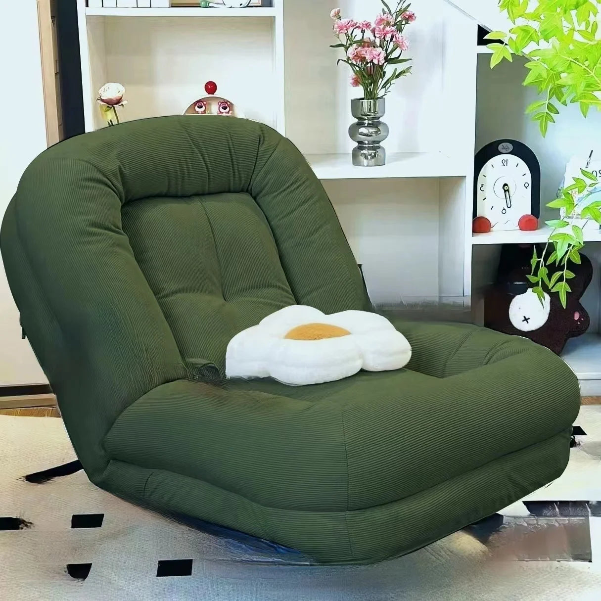 Ergonomic Party Chairs Living Room Floor Nordic Recliner Design Chairs Minimalist Modern Muebles De La Sala Rome Furniture