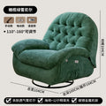 Massage Heating USB Sofa Luxury RotatableVoice Control Single Small Chaise Couch Lounge Modern Velvet Divano Soggiorno Furniture