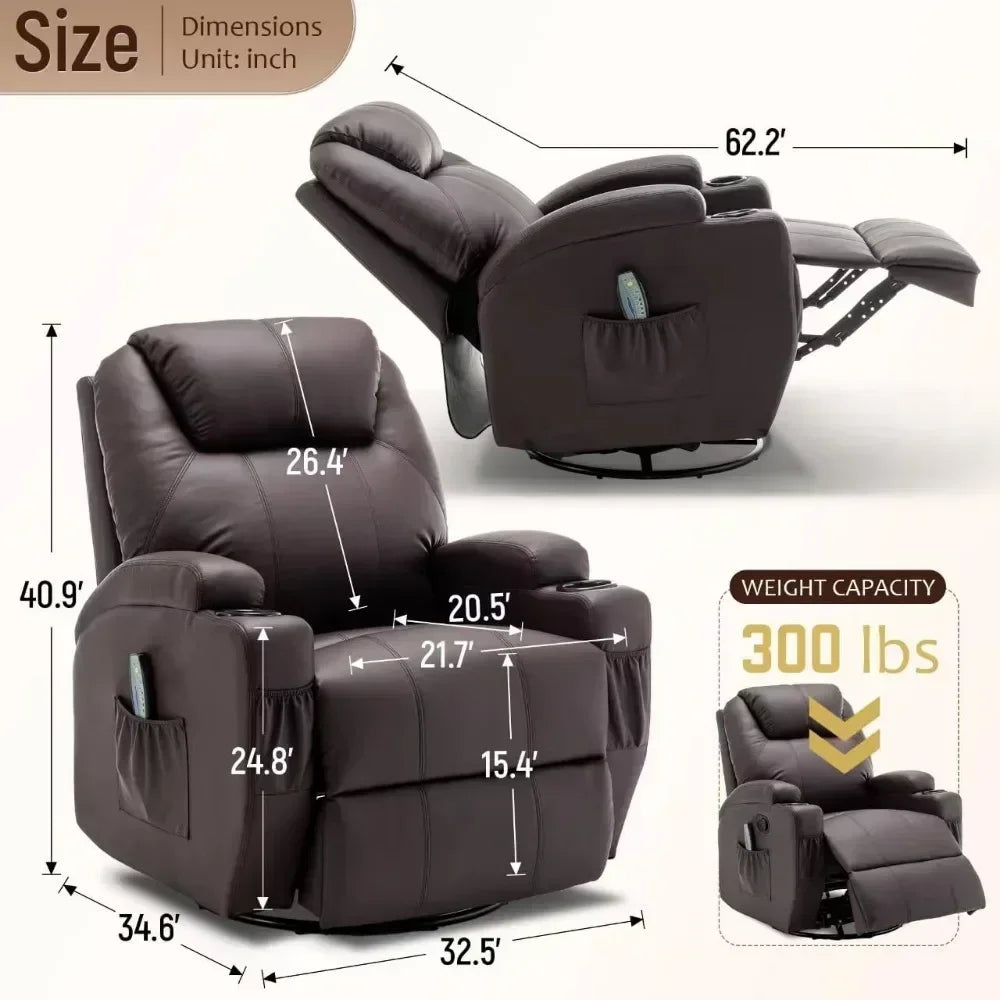 Luxury 360° Massage Recliner