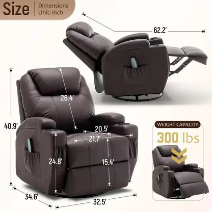 Luxury 360° Massage Recliner
