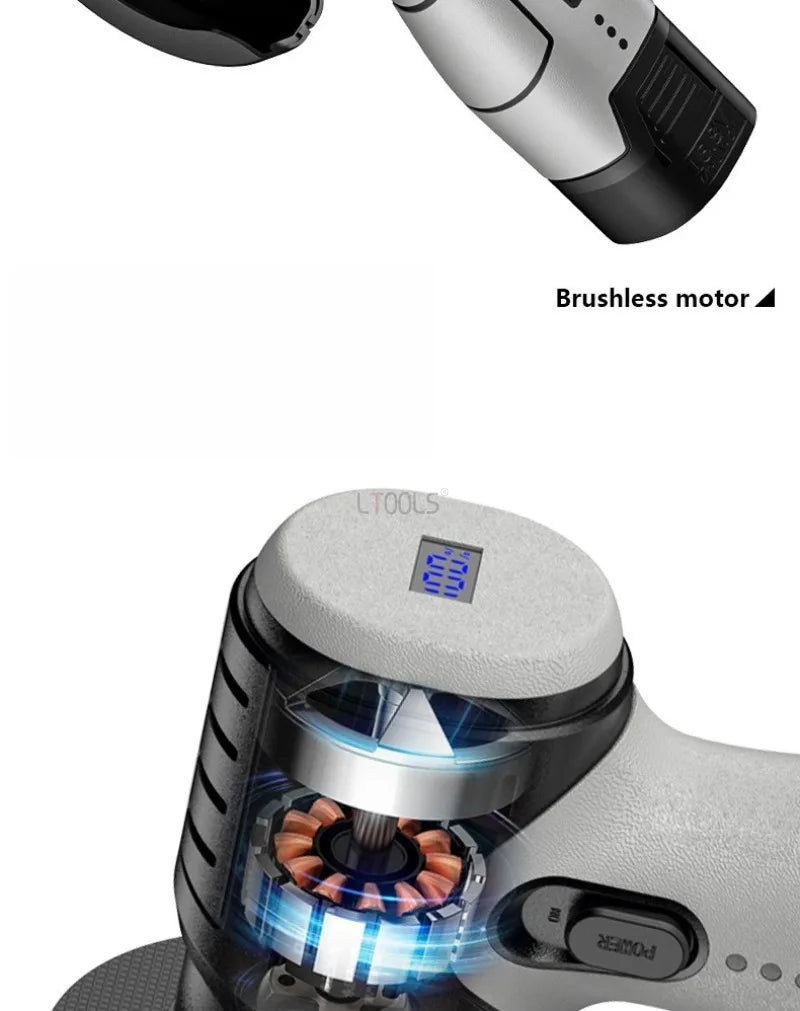 Brushless Angle Grinder Cordless Lithium Battery Handheld Electric Scissors for Cutting Wood Plastic Metal Rebar Professional