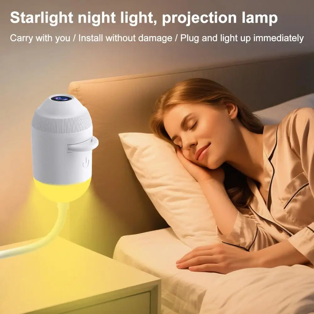 Car Roof Galaxy Night Light USB Star Projector Light 24 in 1 Touch Control Flexible Hose For Bedroom Auto Atmosphere Lamp