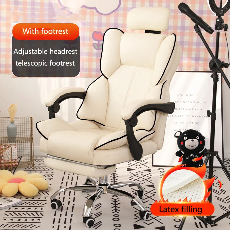 New Gaming Chair with Footrest Lift Up Game Chair High Quality Ergonomic Chair Home Furniture office computer chair gamer chair