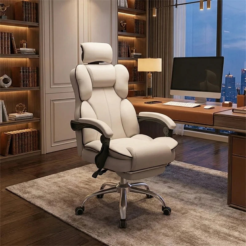 Ergonomic Office Gaming Chair Mobile Swivel Recliner Lounge Study Armchair Nordic Design Home Computer Chair