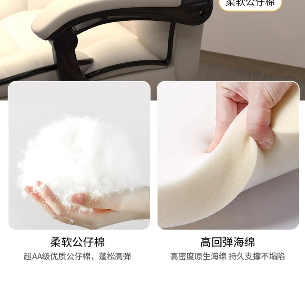 Gaming Chair Reclining Swivel Computer Desk Chair with High Back Support Streamer Live Broadcasting Office Chair for Home